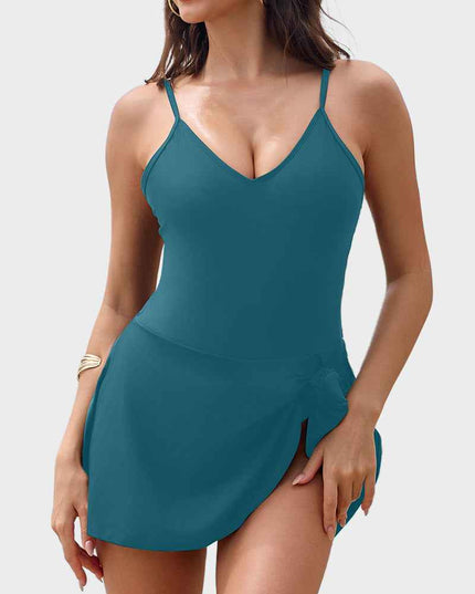 Women's Tummy Control Slim Fit Plus Size One Piece Swimsuit
