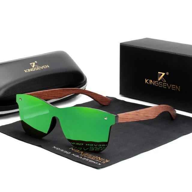 Wooden Polarized Sunglasses Collection - 4 Colors