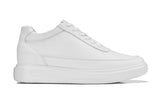 CALTO - X1647 - 2.8 Inches Taller (White) - Lightweight Sneakers