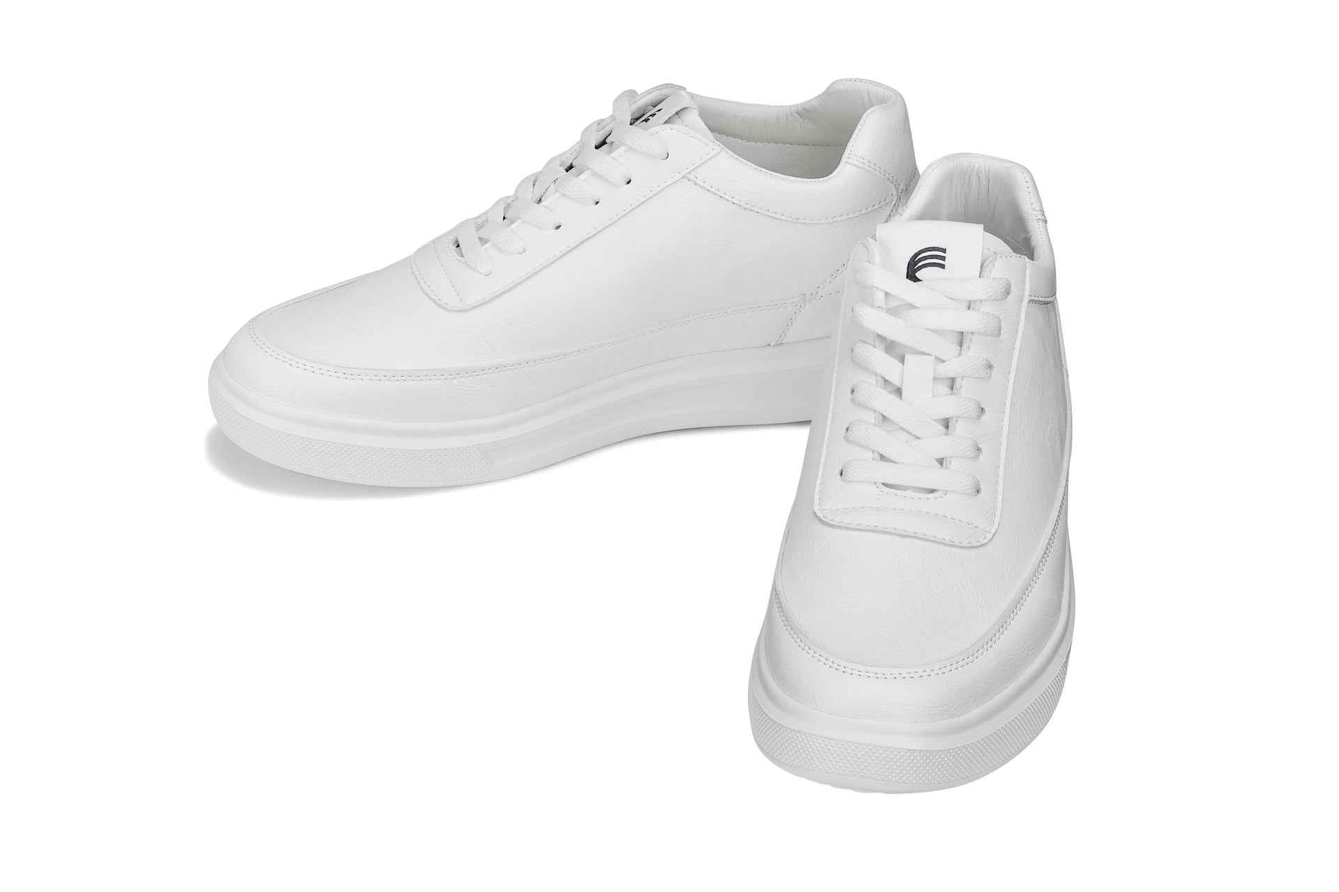 CALTO - X1647 - 2.8 Inches Taller (White) - Lightweight Sneakers