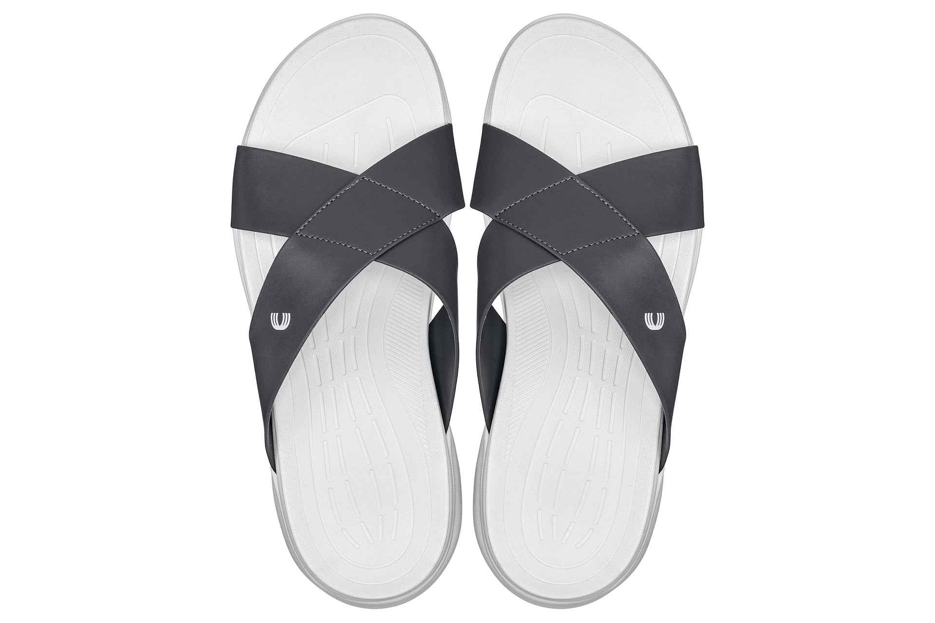 CALTO - X1654 - 2 Inches Taller (White/Matte Steel Grey)
