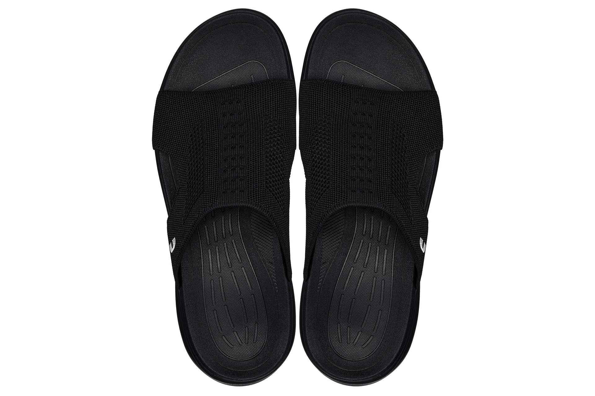 CALTO - X1657 - 2 Inches Taller (Black/Knitted Black)