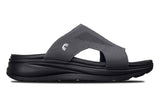 CALTO - X1658 - 2 Inches Taller (Black/Knitted Dark Gray)