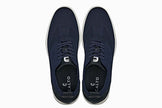 CALTO - X2214 - 2.4 Inches Taller (Night Blue/Black) - Lace Up Casual Walker - Lightweight