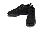 CALTO - X2320 - 2.4 Inches Taller (Black/Black Sole) - Lace Up Casual Sneaker - Lightweight