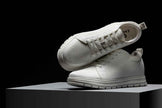 CALTO - X2321 - 2.4 Inches Taller (White/White Sole) - Lace Up Casual Sneaker - Lightweight