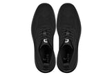 CALTO - X2631 - 2.8 Inches Taller (Black/Black Sole) - Lace Up Casual Walker - Lightweight