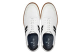 CALTO White Leather Sneakers - 2.8 inches - Y2821