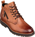 CALTO - Y42072 - 2.8 Inches Taller (Brown) - Dressy Casual Boots