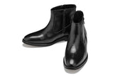 CALTO - Y70621 - 2.8 Inches Taller (Black) - Lightweight Zipper Boots
