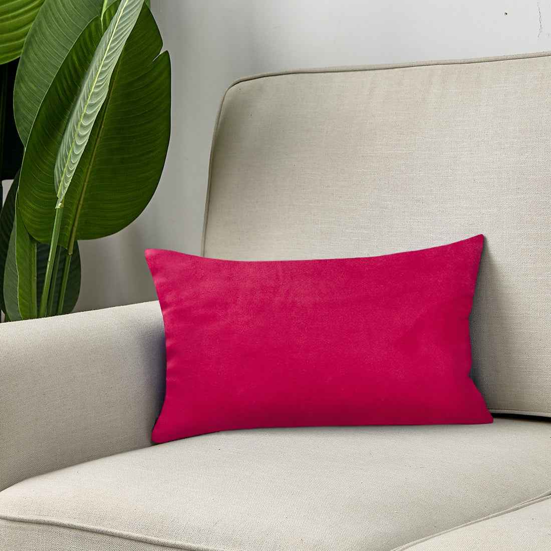 12''x20'' luxe velvet lumbar pillow | 9 colors soft & elegant solid design | modern couch, bed & chair accent | insert included