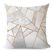 18''x18'' metallic accent geometric throw pillow | 16 designs modern & glam patterns | chic square accent | insert included