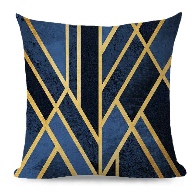 18''x18'' metallic accent geometric throw pillow | 16 designs modern & glam patterns | chic square accent | insert included