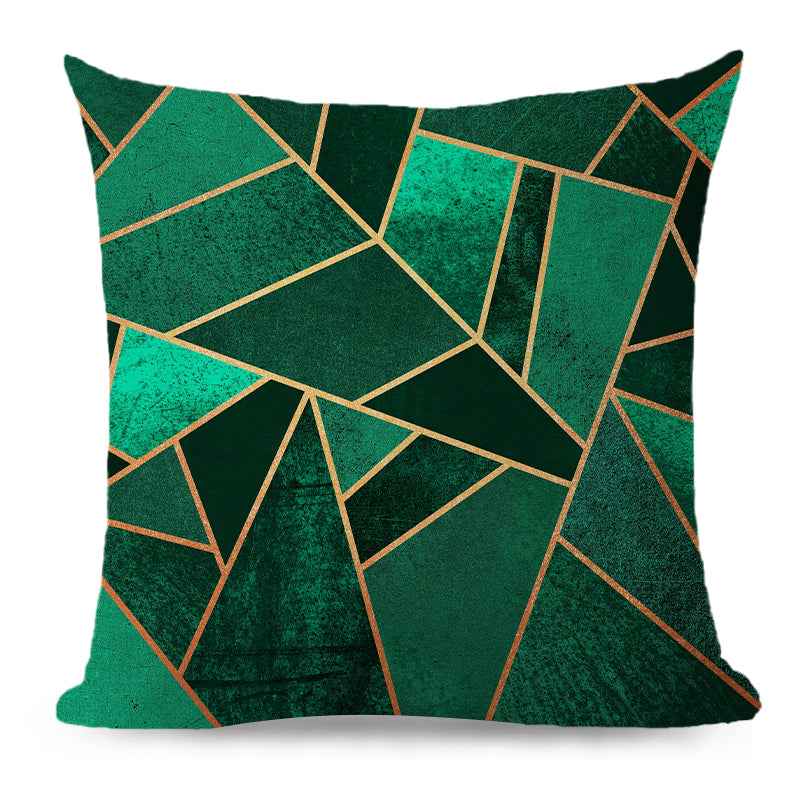18''x18'' metallic accent geometric throw pillow | 16 designs modern & glam patterns | chic square accent | insert included