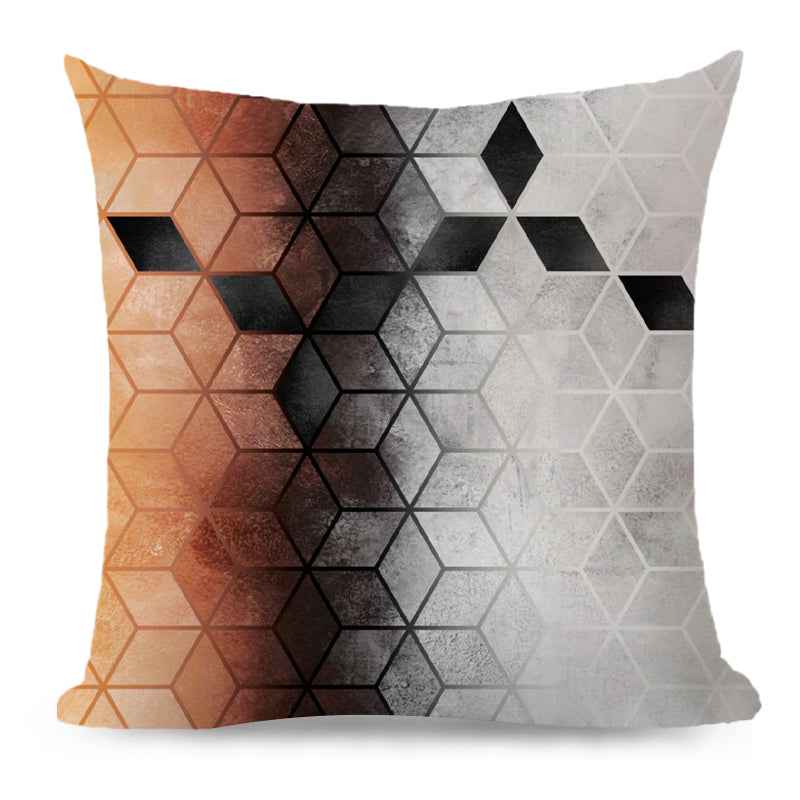 20''x20'' metallic accent geometric throw pillow | 16 designs modern & glam patterns | chic square accent | insert included