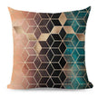 20''x20'' metallic accent geometric throw pillow | 16 designs modern & glam patterns | chic square accent | insert included