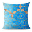 20''x20'' metallic accent geometric throw pillow | 16 designs modern & glam patterns | chic square accent | insert included