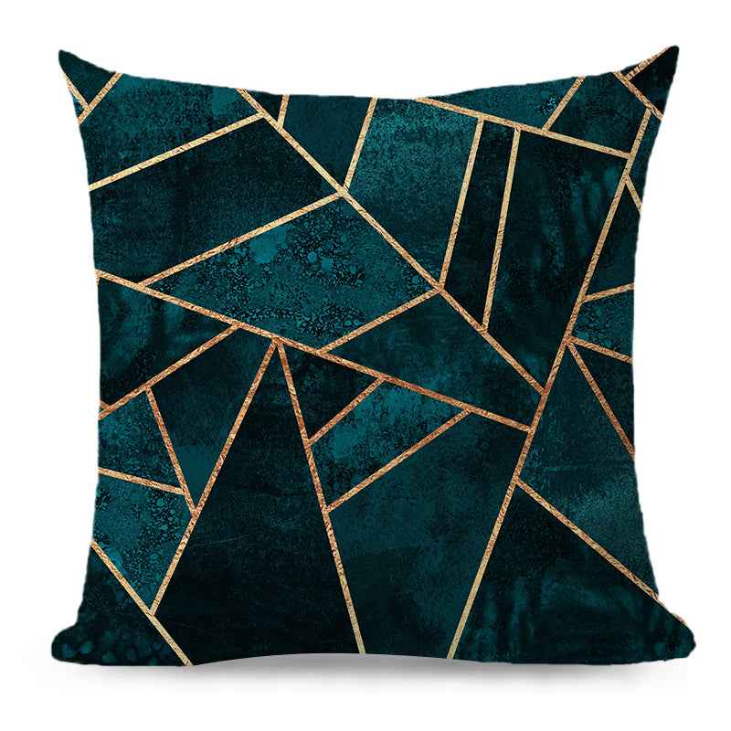 20''x20'' metallic accent geometric throw pillow | 16 designs modern & glam patterns | chic square accent | insert included