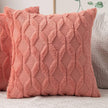 Diamond shaped Plush Throw Pillow (With Insert) size 18
