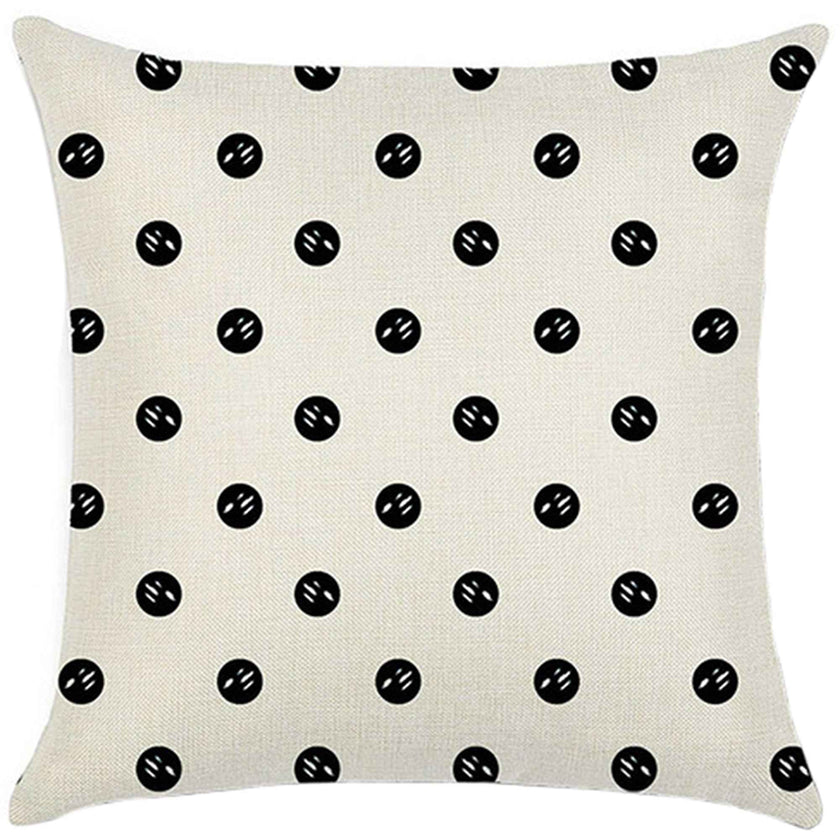 18''x18'' geometric print throw pillow | 18 designs modern & minimalist patterns | chic monochrome accent | insert included