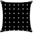 Throw Pillow Cover with 450g Insert, geometric, 18X18, Decorative Cushion – Fancy & Stacy