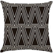 18''x18'' geometric print throw pillow | 18 designs modern & minimalist patterns | chic monochrome accent | insert included
