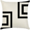 18''x18'' geometric print throw pillow | 18 designs modern & minimalist patterns | chic monochrome accent | insert included