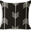 18''x18'' geometric print throw pillow | 18 designs modern & minimalist patterns | chic monochrome accent | insert included