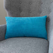 12''x20'' Soft Chenille Dot Throw Pillow | 8 Colors – Plush Textured Design | Cozy Modern Lumbar Accent | Insert Included