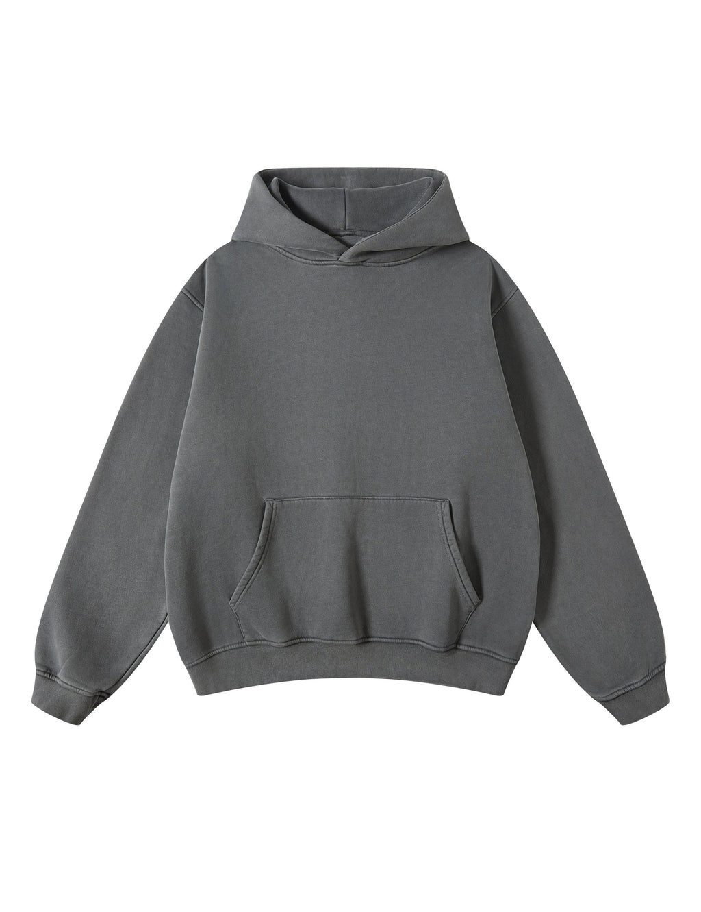 GREY VINTAGE HOODIE