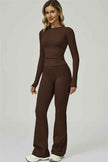The FlexFit Active Top Flared Leggings 2-Piece Set