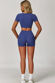 The Lavish Cut-out Crop Top