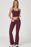 The Stamina Tank Top Flared Leggings 2-Piece Set