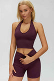 The Delight Halter Top Shorts 2-Piece Set