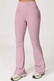 The Lily Belle Crop Top Flared Leggings 2-Piece Set