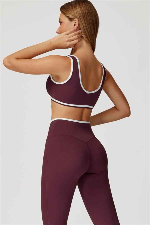 The Stamina Sports Bra Flared Leggings 2-Piece Set