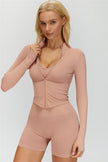 The Delight Jacket Shorts 2-Piece Set