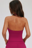 The Stride Crop Top Straight Leg Pants 2-Piece Set
