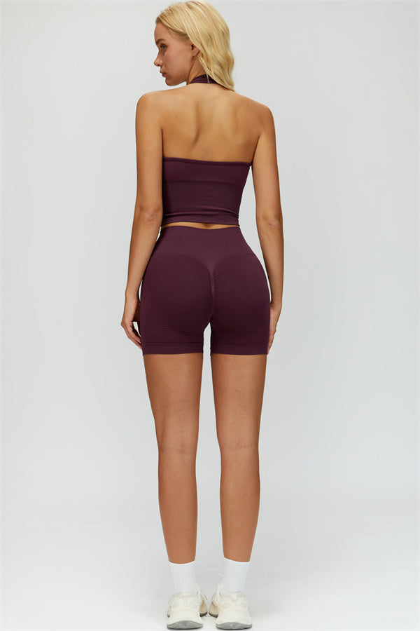The Delight Halter Top Shorts 2-Piece Set