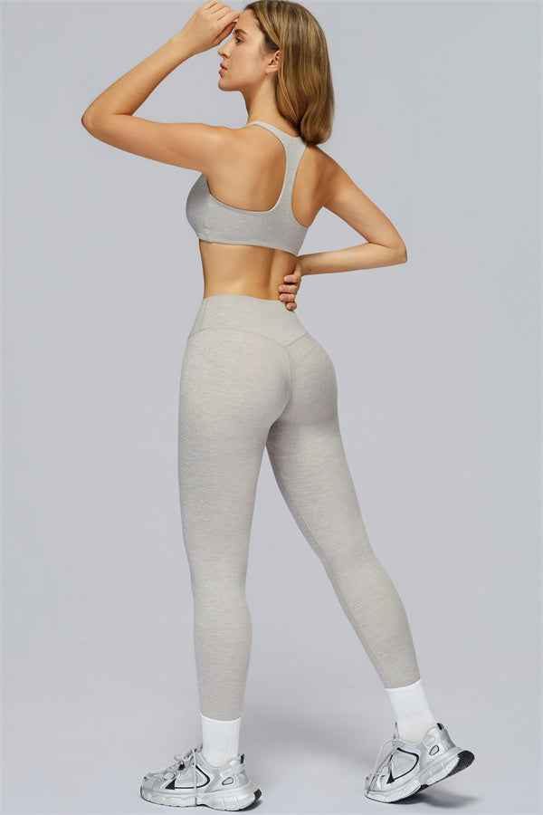 The Radiance Racerback Sports Bra Leggings 2-Piece Set