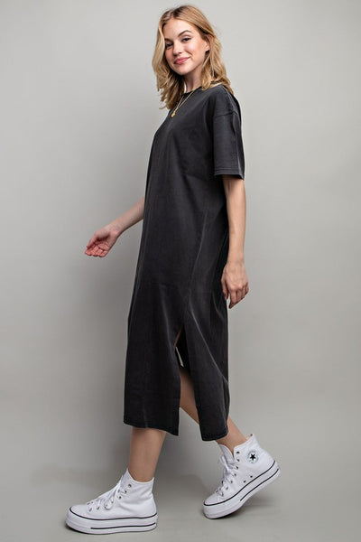 Loose Fit T-Shirt Dress - Pikemla