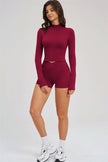 The Sizzle Zip Jacket Shorts 2-Piece Set