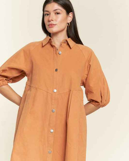 Athena Denim Dress - Pikemla