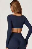 The Lily Belle Crop Top Flared Leggings 2-Piece Set