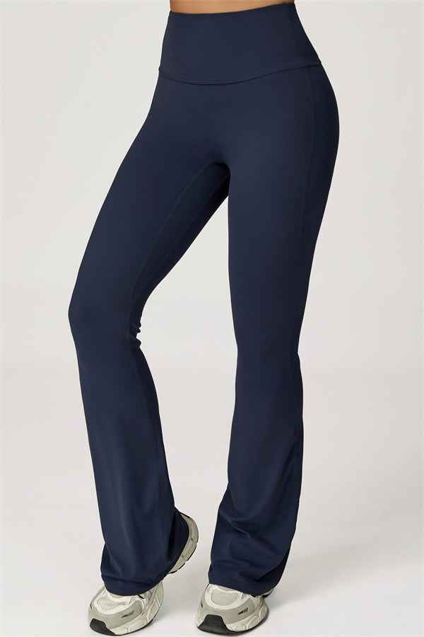 The Lily Belle Crop Top Flared Leggings 2-Piece Set