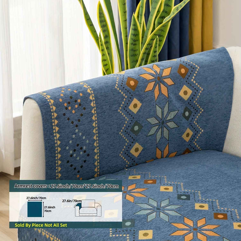 Stylish Bohemian Chenille Slipcovers for Couches
