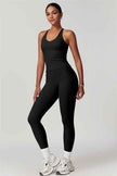 The Enigma Cross Back Vest Leggings 2-Piece Set