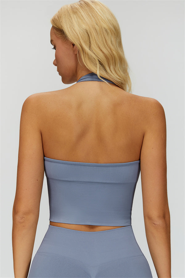 The Delight Halter Top Shorts 2-Piece Set
