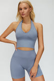 The Delight Halter Top Shorts 2-Piece Set