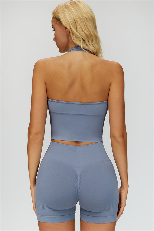The Delight Halter Top Shorts 2-Piece Set
